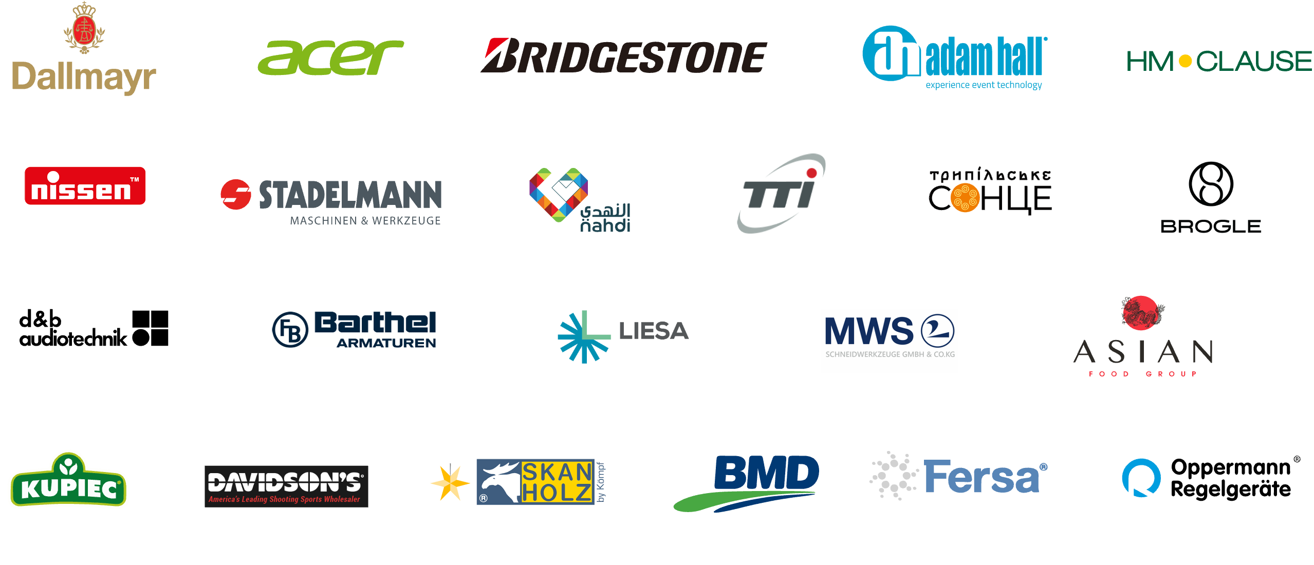 Some of our customers